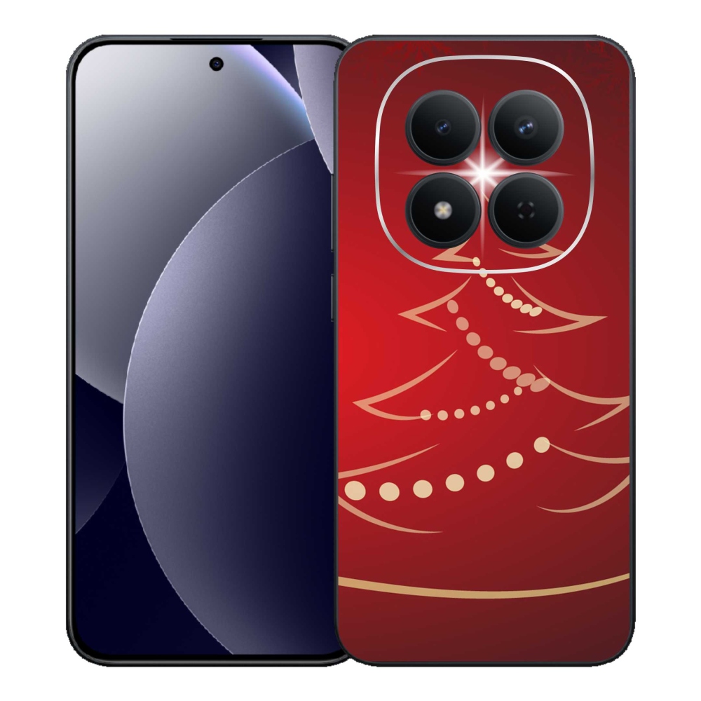 Gélový kryt mmCase na Xiaomi Redmi Note 15 Pro 5G - kreslený vianočný stromček