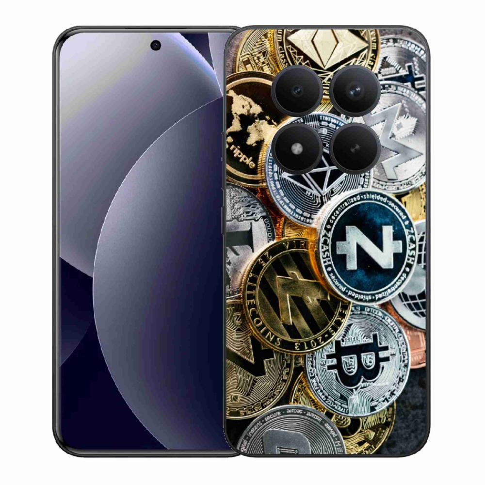 Gélový kryt mmCase na Xiaomi Redmi Note 15 Pro+ 5G/Xiaomi Poco M8 Pro 5G - kryptomeny