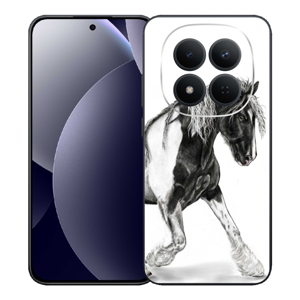 Gélový kryt mmCase na Xiaomi Redmi Note 15 Pro 5G - kôň
