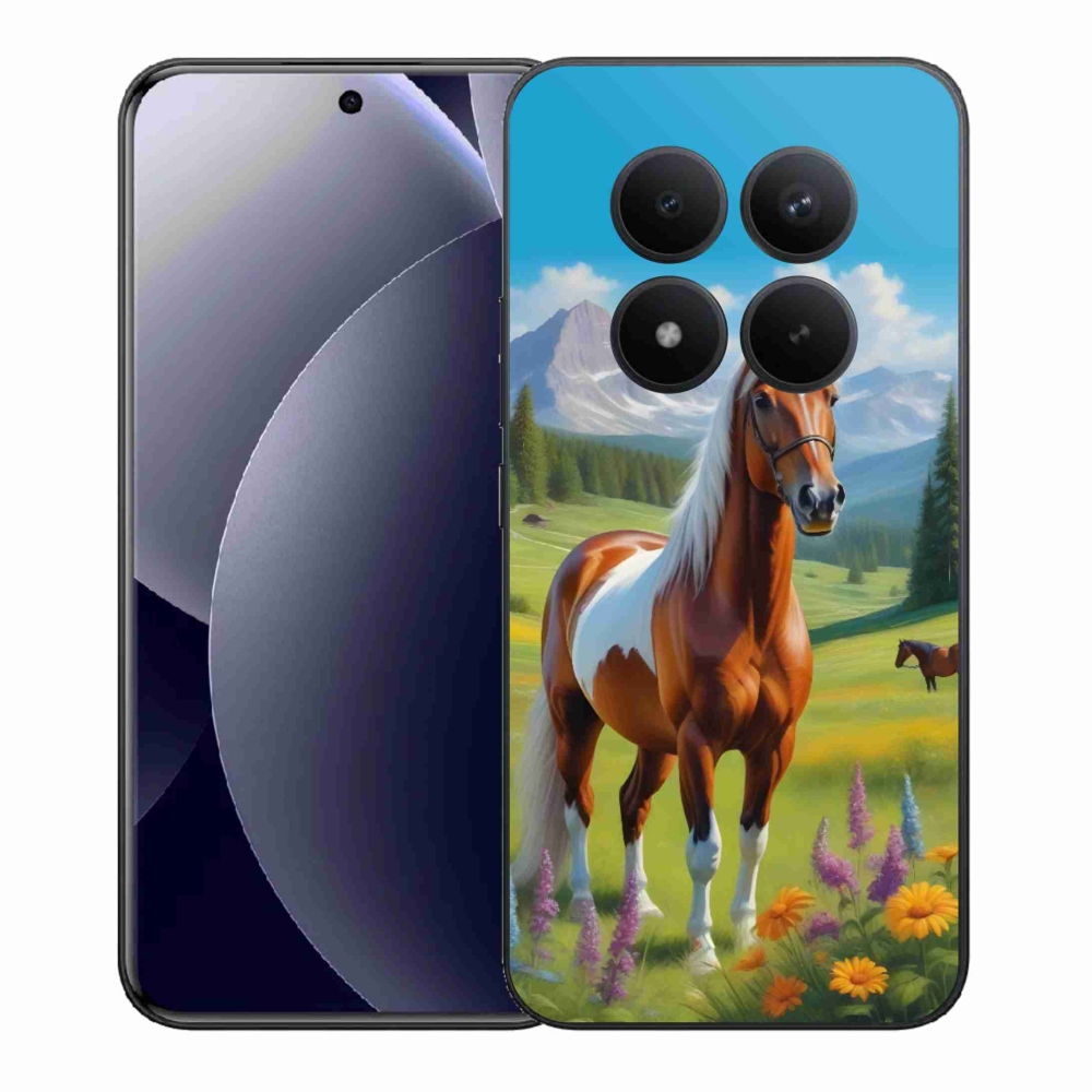 Gélový kryt mmCase na Xiaomi Redmi Note 15 Pro+ 5G - kôň na lúke