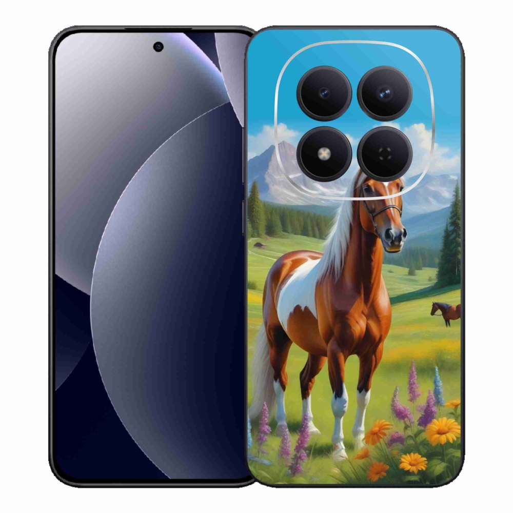 Gélový kryt mmCase na Xiaomi Redmi Note 15 Pre 5G - kôň na lúke