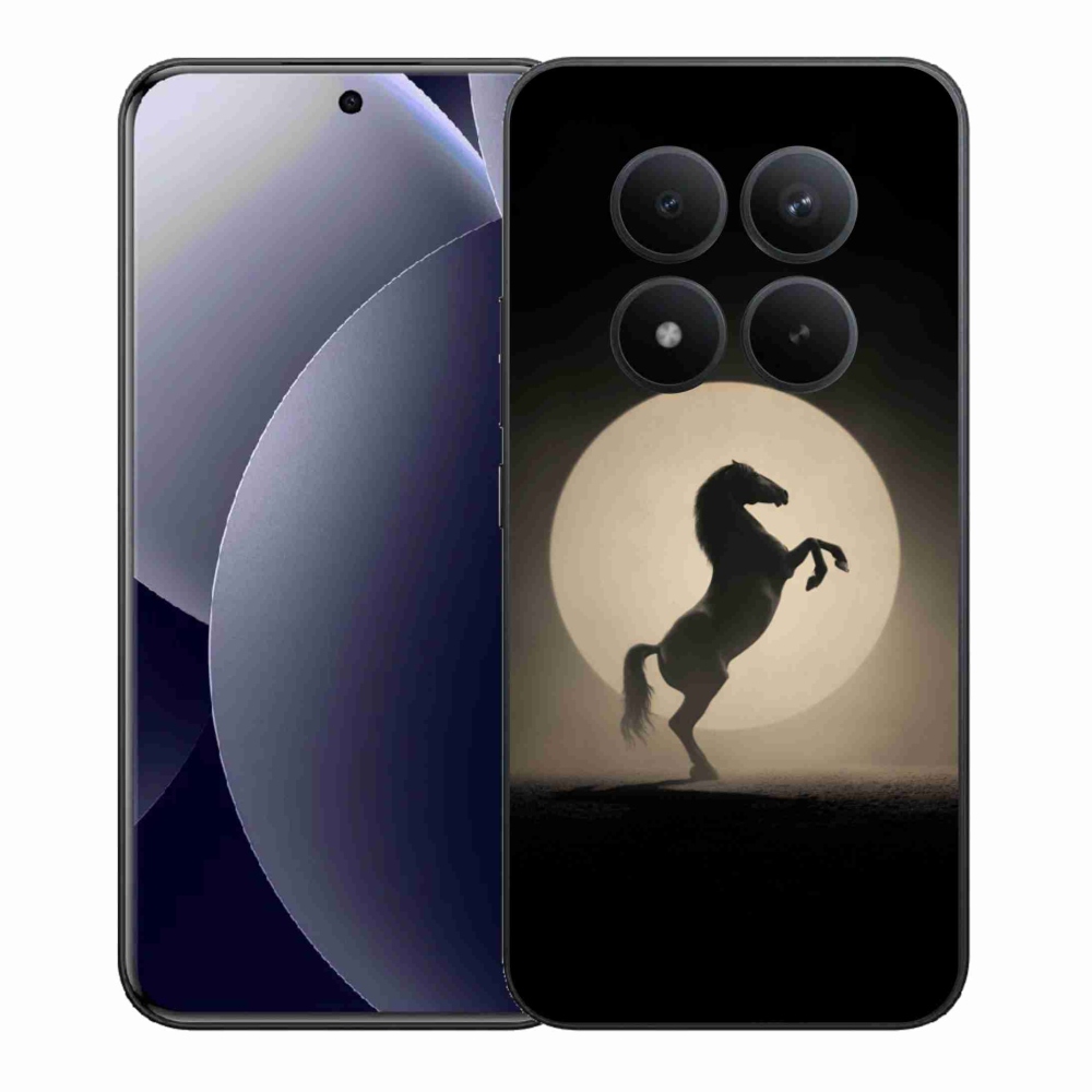Gélový kryt mmCase na Xiaomi Redmi Note 15 Pro+ 5G/Xiaomi Poco M8 Pro 5G - kôň v siluete