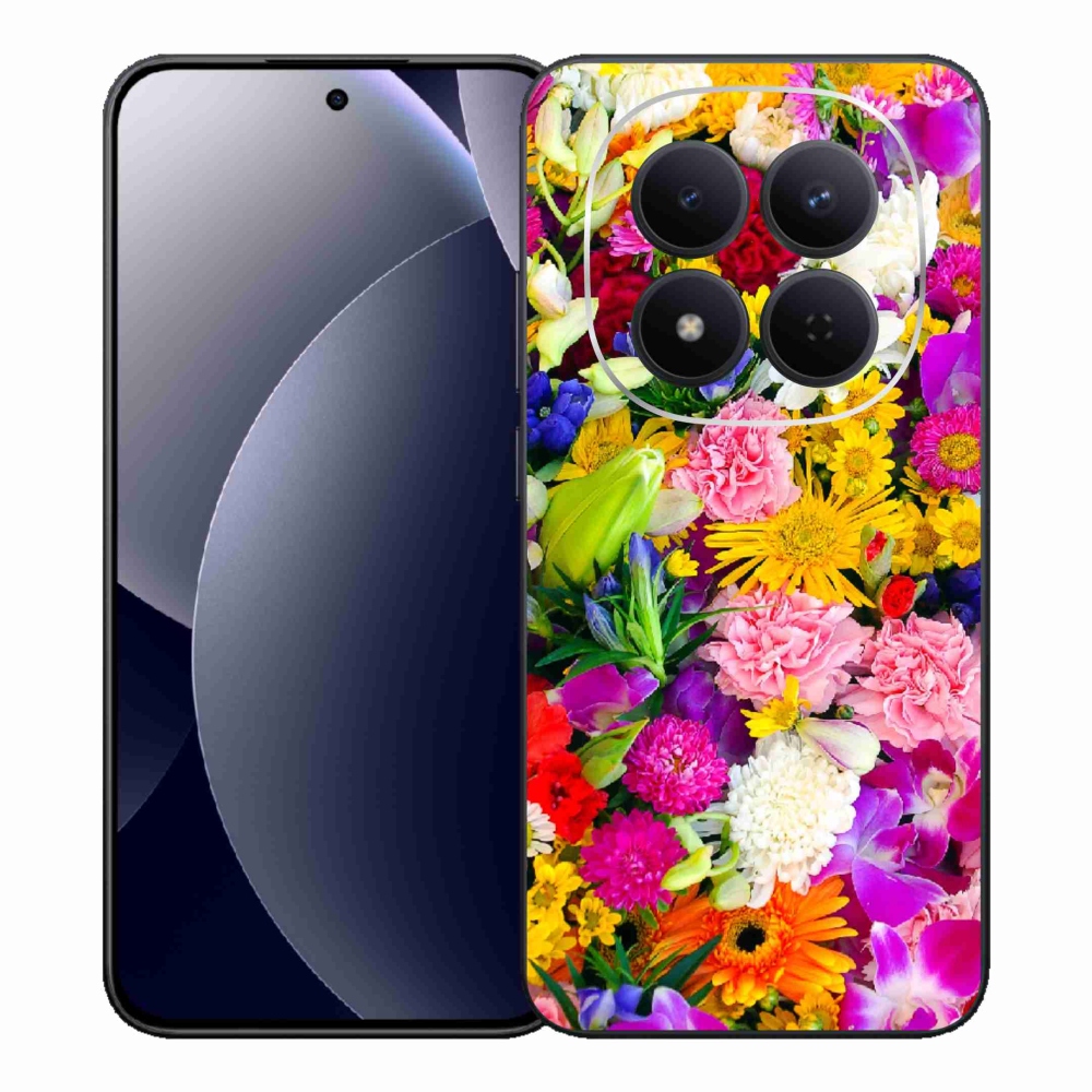 Gélový kryt mmCase na Xiaomi Redmi Note 15 Pro 5G - kvety 12