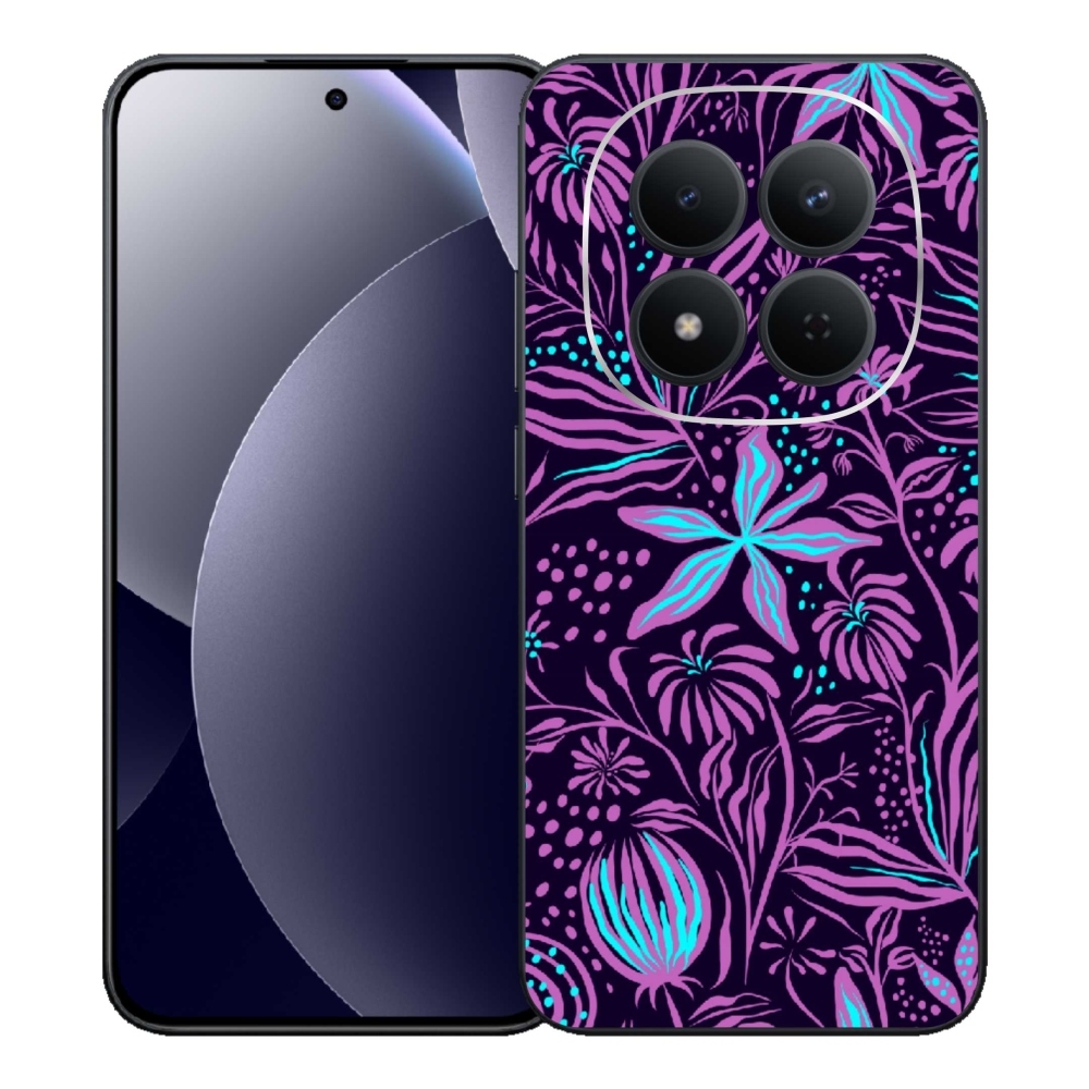 Gélový kryt mmCase na Xiaomi Redmi Note 15 Pro 5G - kvety 2