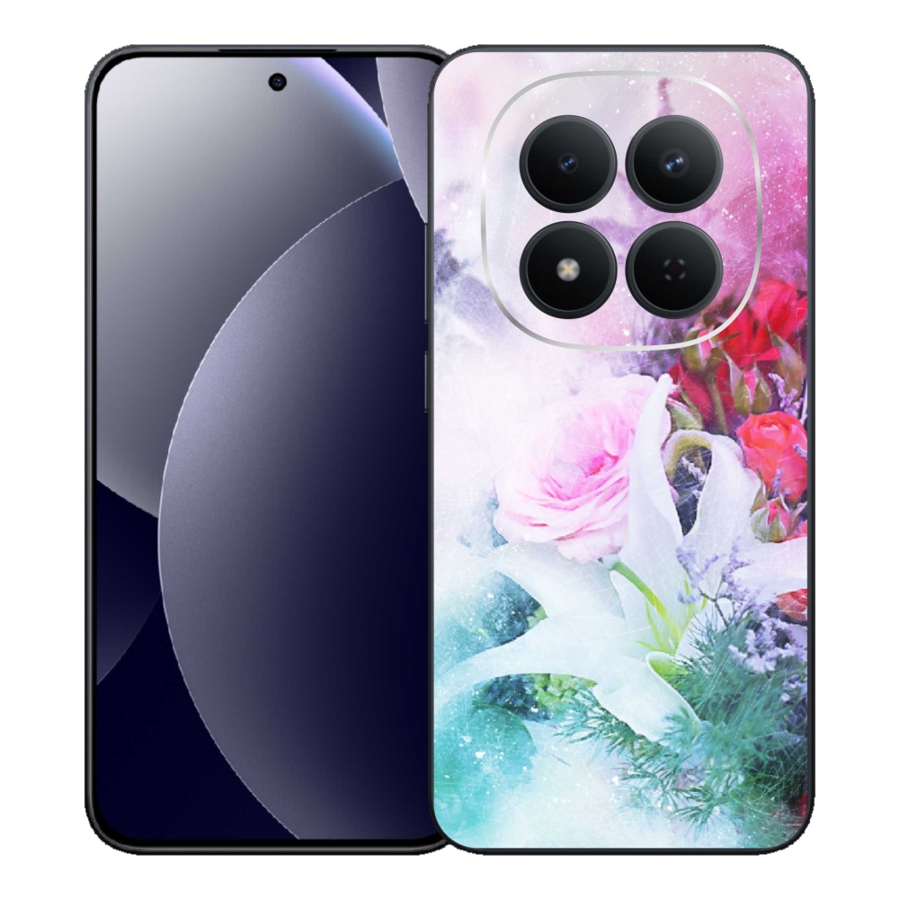 Gélový kryt mmCase na Xiaomi Redmi Note 15 Pro 5G - kvety 4