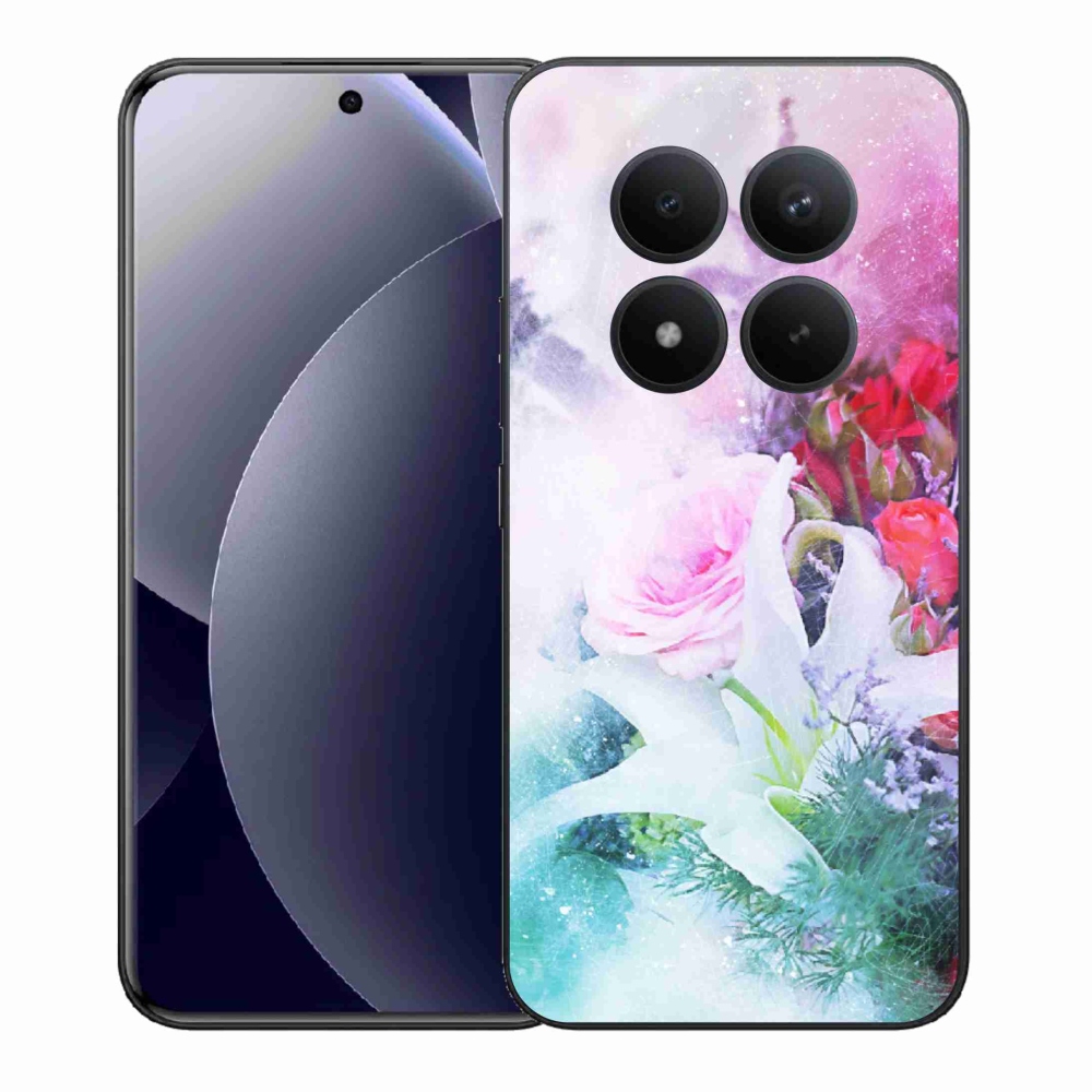 Gélový kryt mmCase na Xiaomi Redmi Note 15 Pro+ 5G/Xiaomi Poco M8 Pro 5G - kvety 4