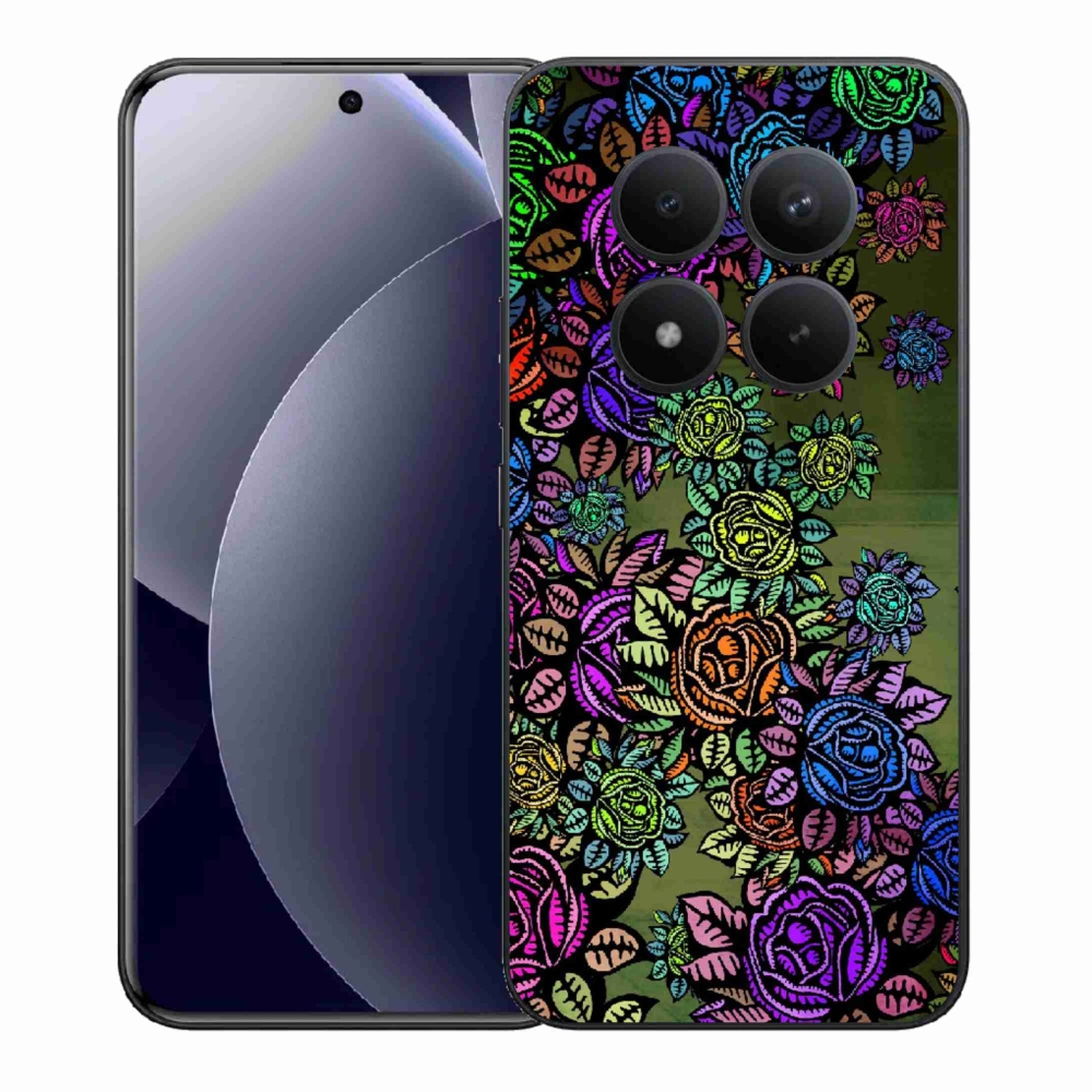 Gélový kryt mmCase na Xiaomi Redmi Note 15 Pro+ 5G/Xiaomi Poco M8 Pro 5G - kvety 6