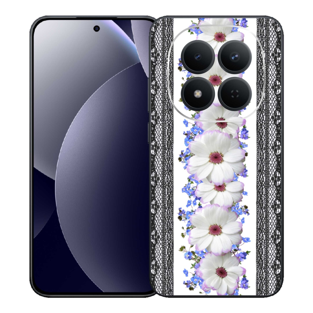 Gélový kryt mmCase na Xiaomi Redmi Note 15 Pro 5G - kvety 8