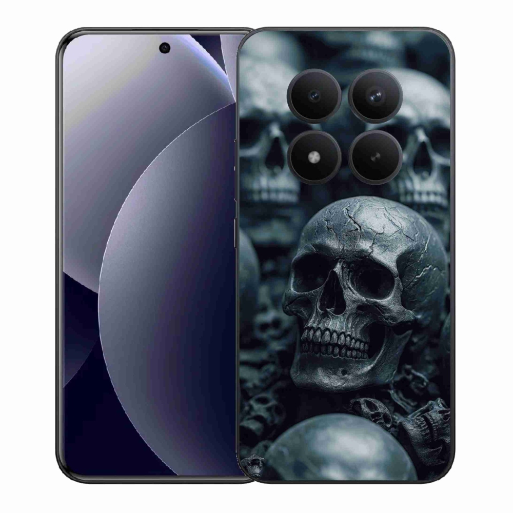 Gélový kryt mmCase na Xiaomi Redmi Note 15 Pro+ 5G/Xiaomi Poco M8 Pro 5G - lebka 2