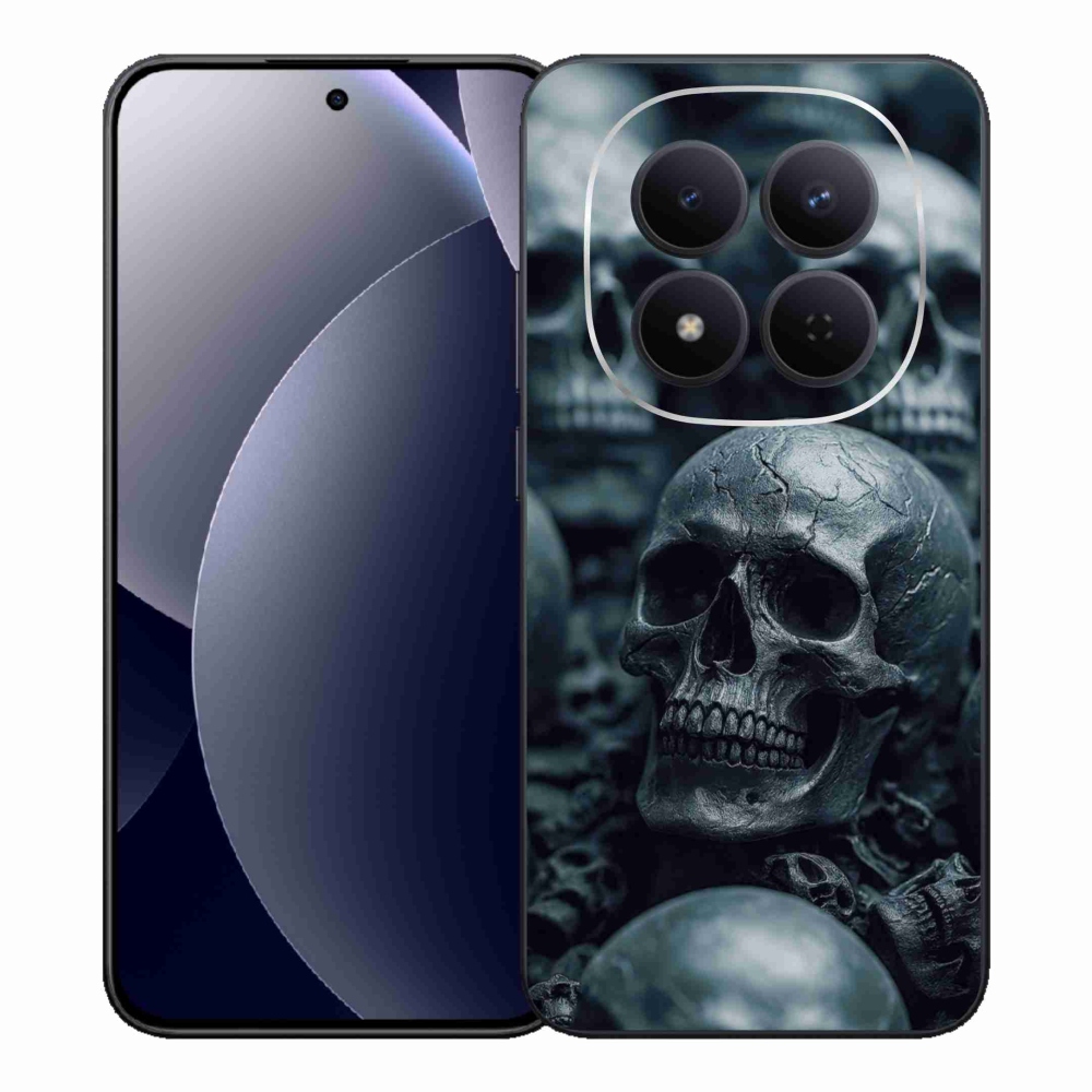 Gélový kryt mmCase na Xiaomi Redmi Note 15 Pro 5G - lebka 2
