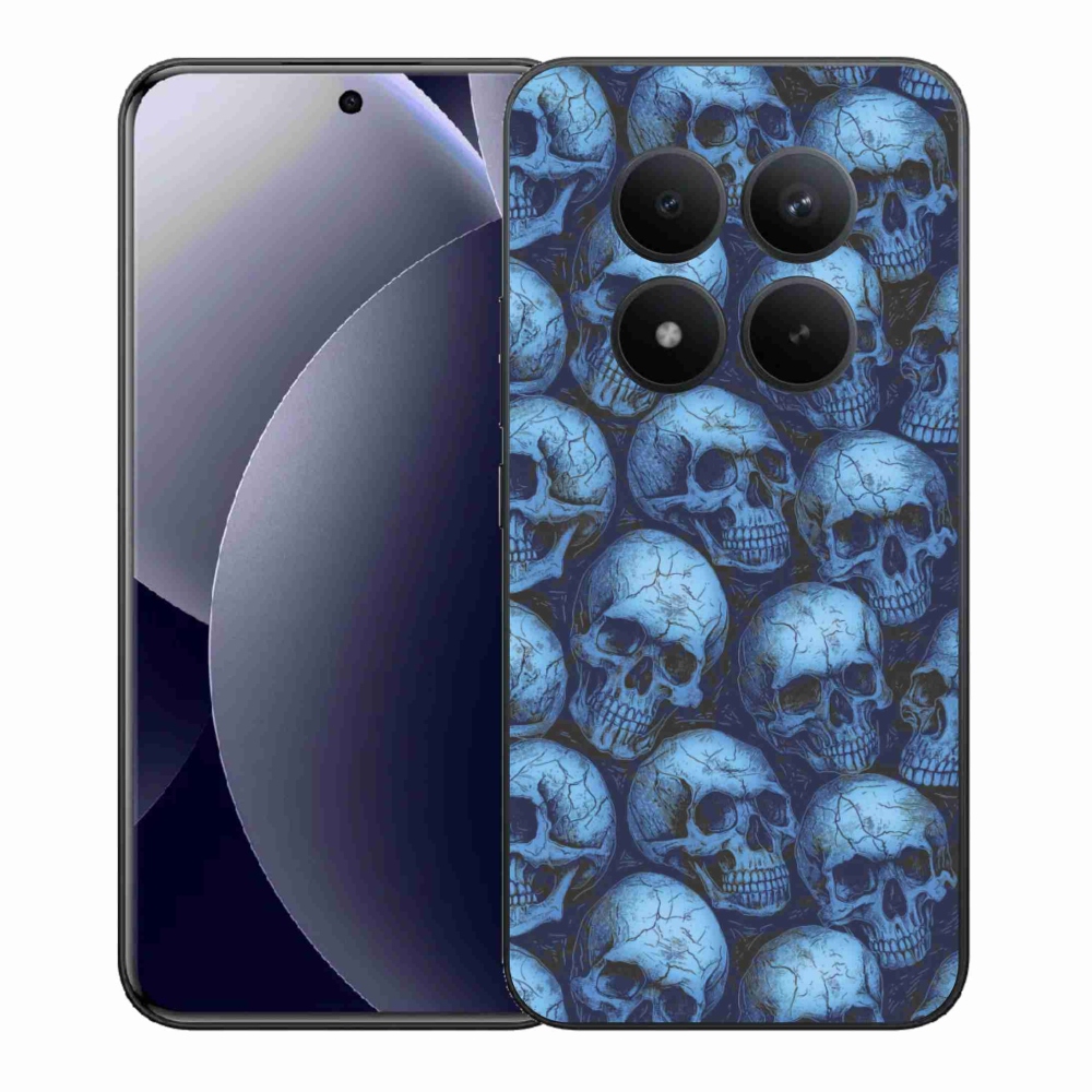 Gélový kryt mmCase na Xiaomi Redmi Note 15 Pro+ 5G/Xiaomi Poco M8 Pro 5G - lebky