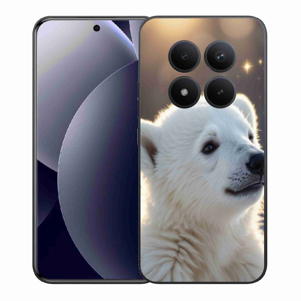 Gélový kryt mmCase na Xiaomi Redmi Note 15 Pro+ 5G/Xiaomi Poco M8 Pro 5G - ľadový medveď
