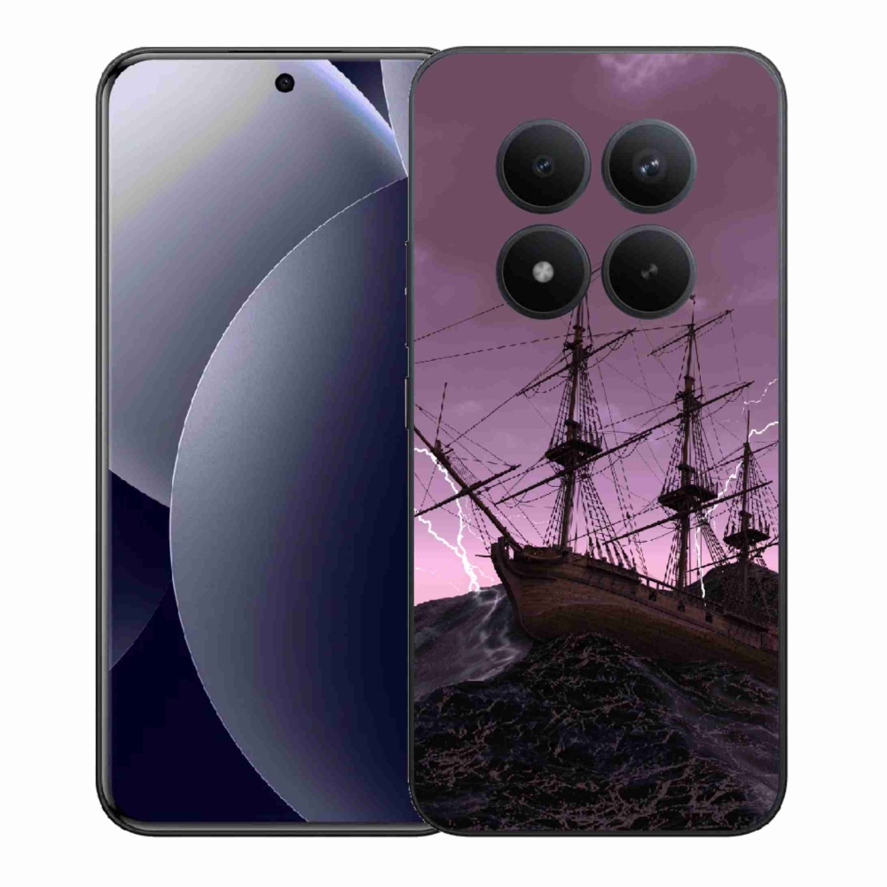 Gélový kryt mmCase na Xiaomi Redmi Note 15 Pro+ 5G/Xiaomi Poco M8 Pro 5G - loď v búrke