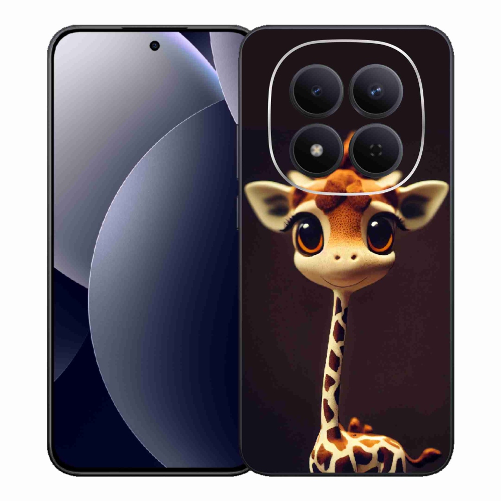 Gélový kryt mmCase na Xiaomi Redmi Note 15 Pro 5G - malá žirafa