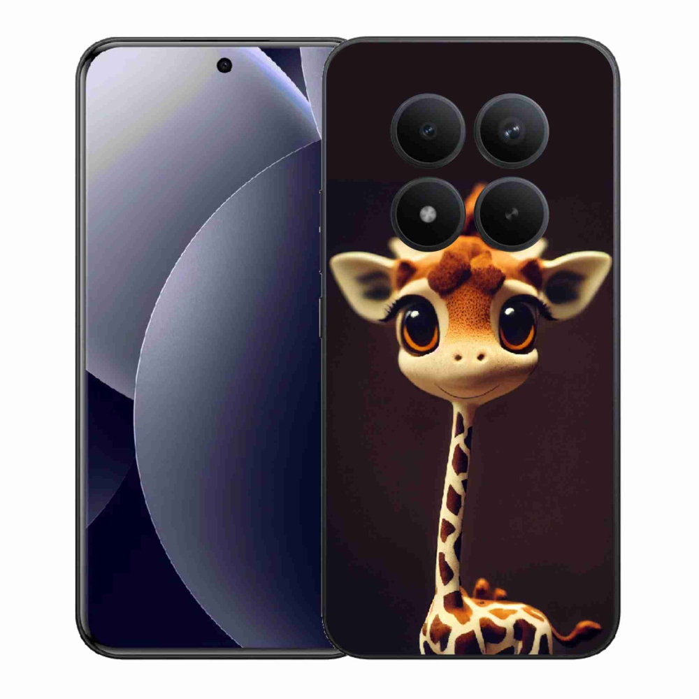 Gélový kryt mmCase na Xiaomi Redmi Note 15 Pro+ 5G/Xiaomi Poco M8 Pro 5G - malá žirafa