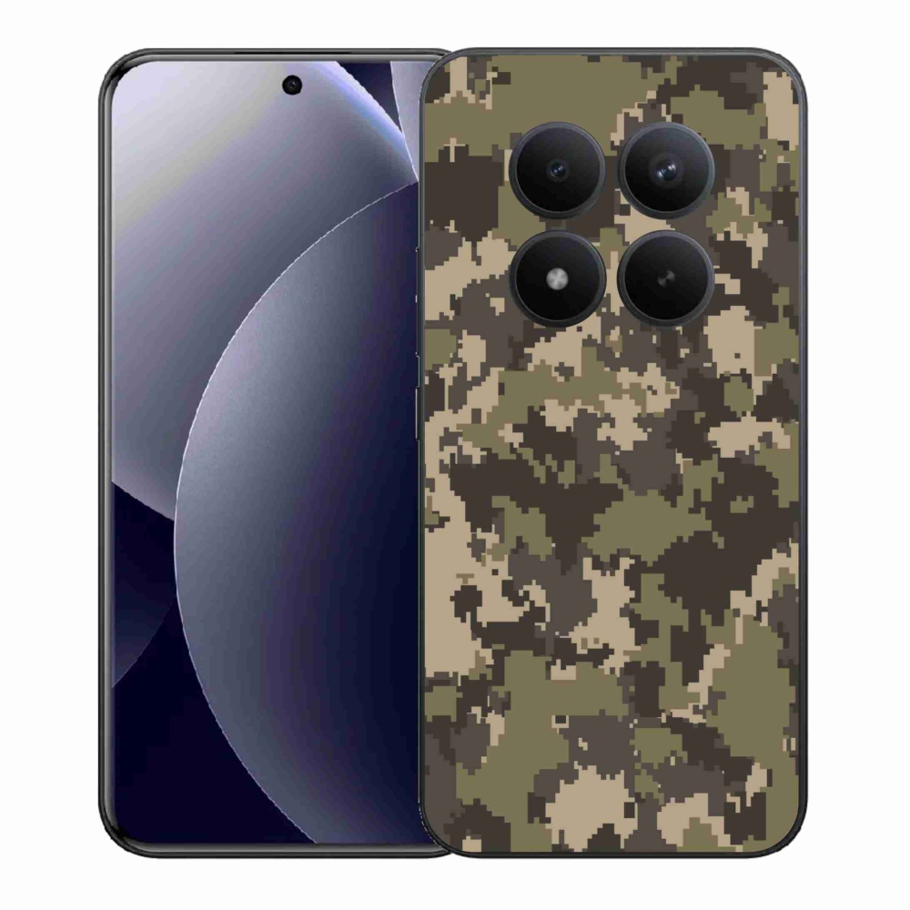 Gélový kryt mmCase na Xiaomi Redmi Note 15 Pro+ 5G/Xiaomi Poco M8 Pro 5G - maskáčový vzor 12