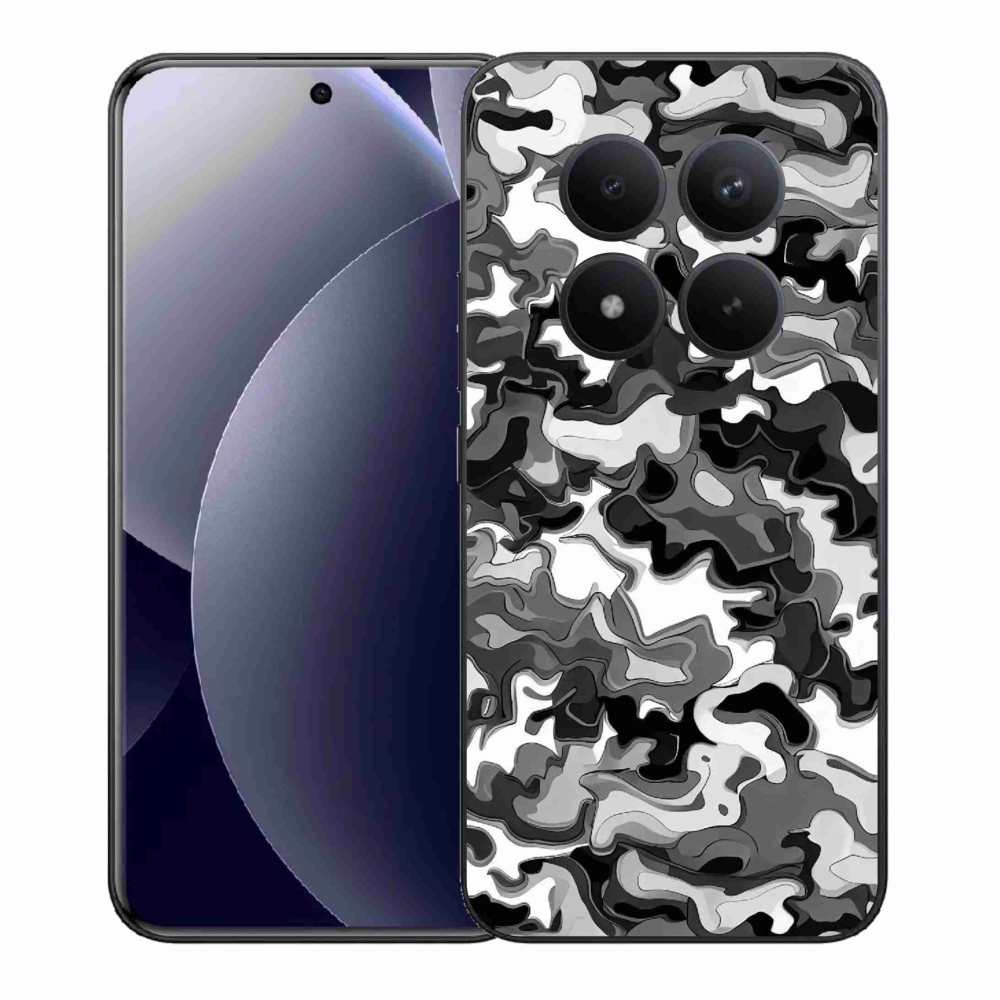 Gélový kryt mmCase na Xiaomi Redmi Note 15 Pro+ 5G/Xiaomi Poco M8 Pro 5G - maskáčový vzor 3