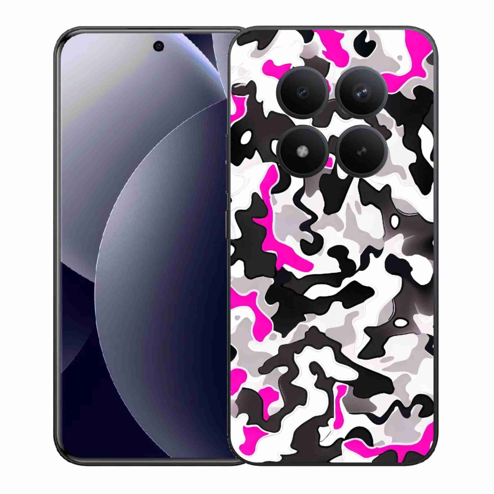 Gélový kryt mmCase na Xiaomi Redmi Note 15 Pro+ 5G/Xiaomi Poco M8 Pro 5G - maskáčový vzor 5