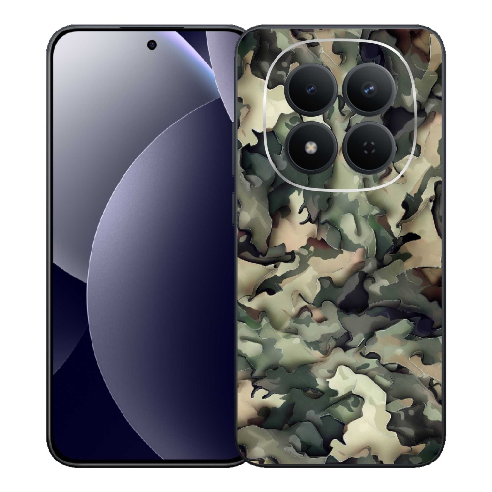 Gélový kryt mmCase na Xiaomi Redmi Note 15 Pro 5G - maskáčový vzor 9