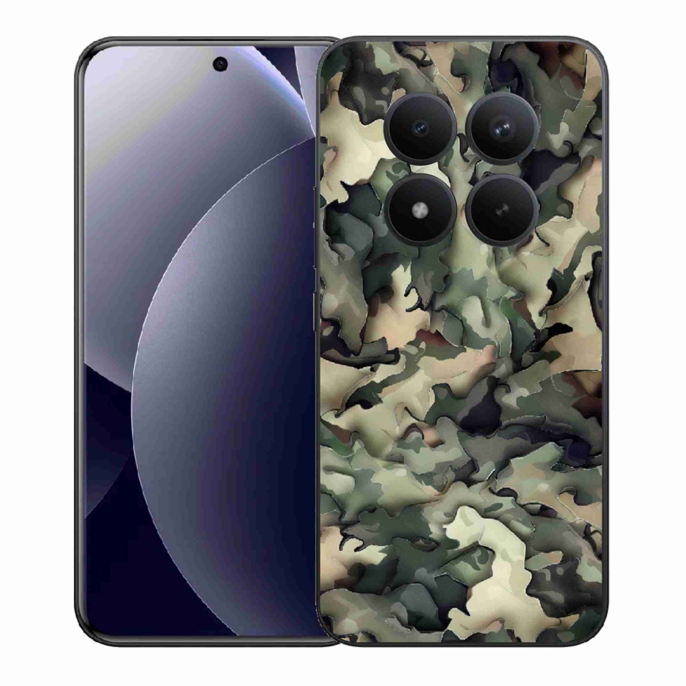 Gélový kryt mmCase na Xiaomi Redmi Note 15 Pro+ 5G/Xiaomi Poco M8 Pro 5G - maskáčový vzor 9