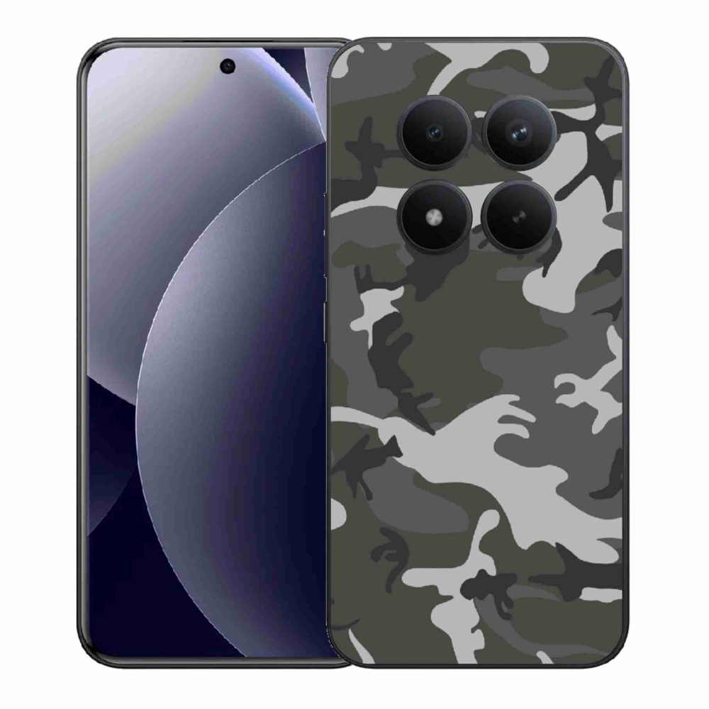 Gélový kryt mmCase na Xiaomi Redmi Note 15 Pro+ 5G/Xiaomi Poco M8 Pro 5G - maskáčový vzor