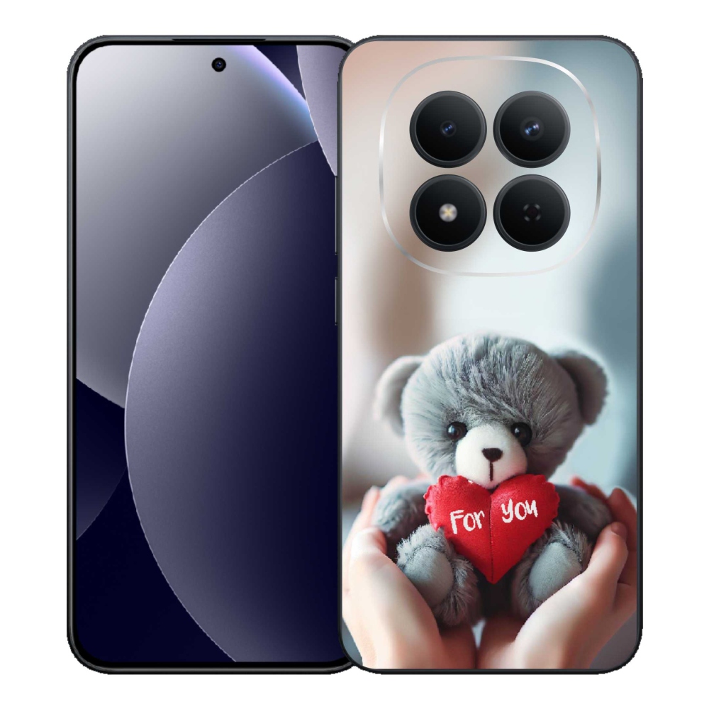 Gélový kryt mmCase na Xiaomi Redmi Note 15 Pro 5G - medvedík pre zamilovaných