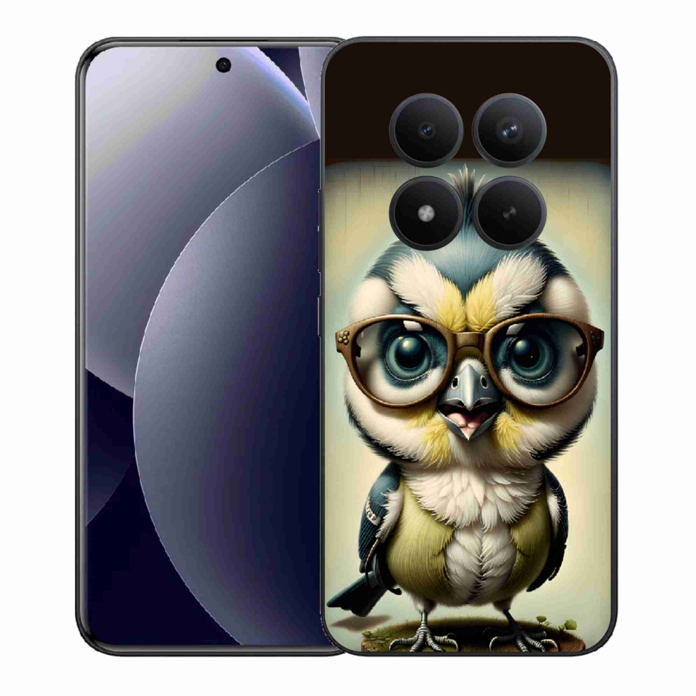 Gélový kryt mmCase na Xiaomi Redmi Note 15 Pro+ 5G/Xiaomi Poco M8 Pro 5G - mláďa s okuliarmi