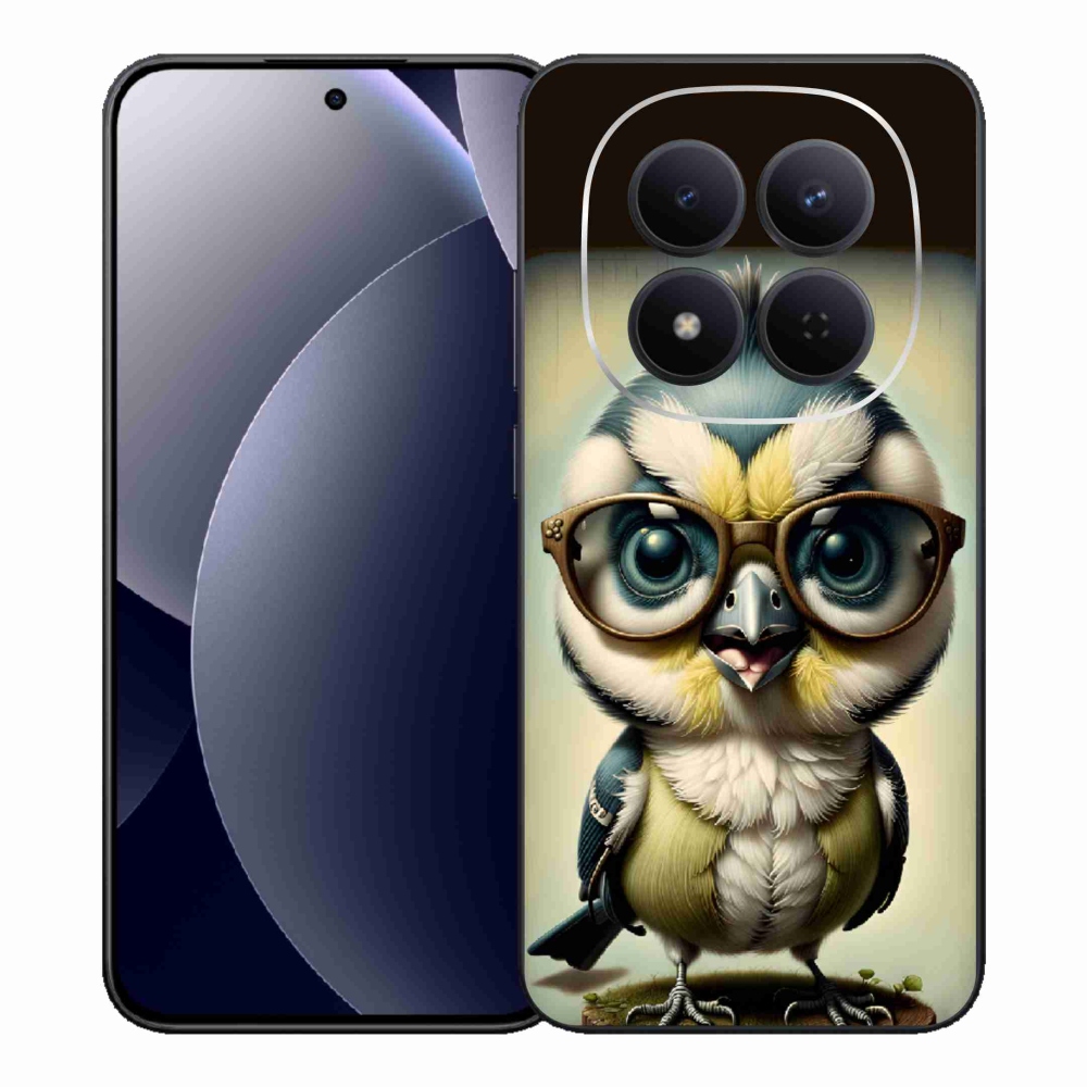 Gélový kryt mmCase na Xiaomi Redmi Note 15 Pro 5G - mláďa s okuliarmi