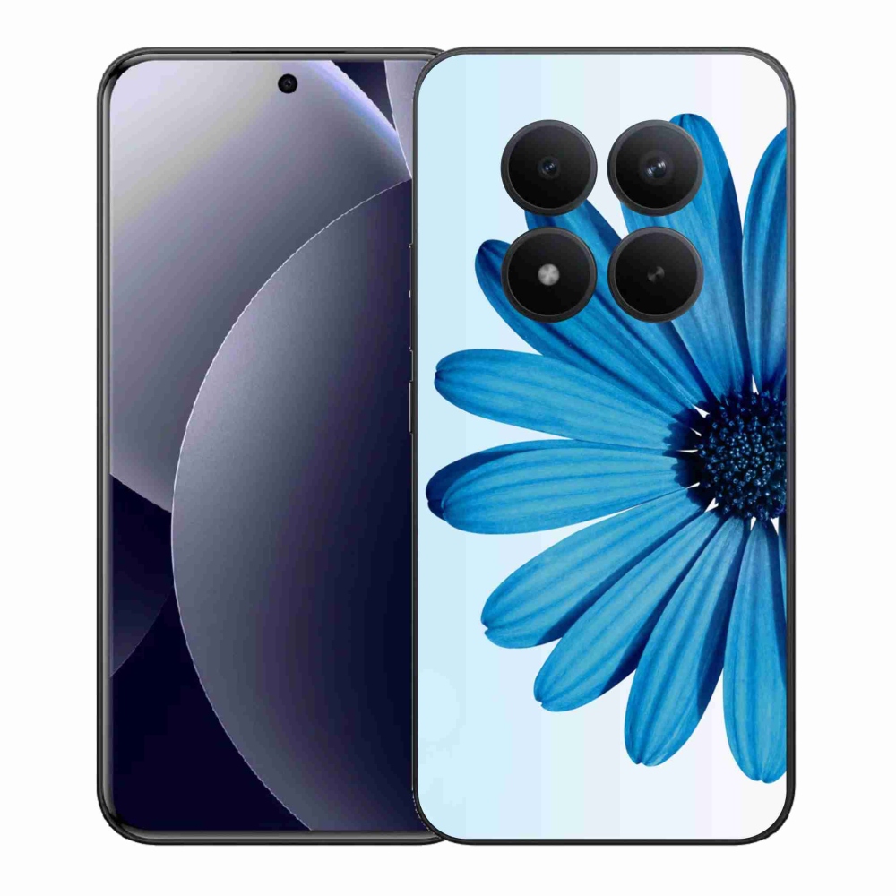 Gélový kryt mmCase na Xiaomi Redmi Note 15 Pro+ 5G/Xiaomi Poco M8 Pro 5G - modrá margaréta