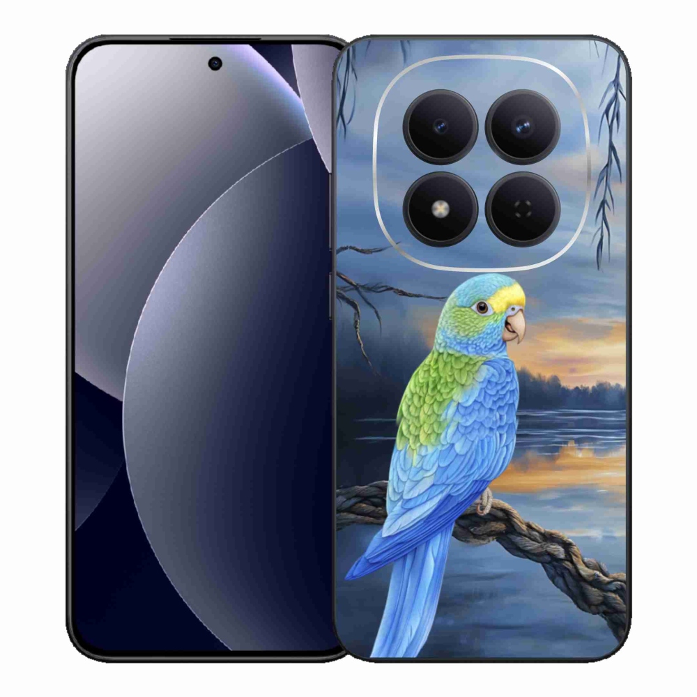 Gélový kryt mmCase na Xiaomi Redmi Note 15 Pro 5G - modrý papagáj