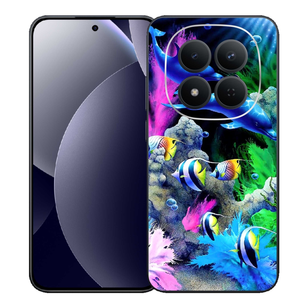 Gélový kryt mmCase na Xiaomi Redmi Note 15 Pro 5G - morský svet