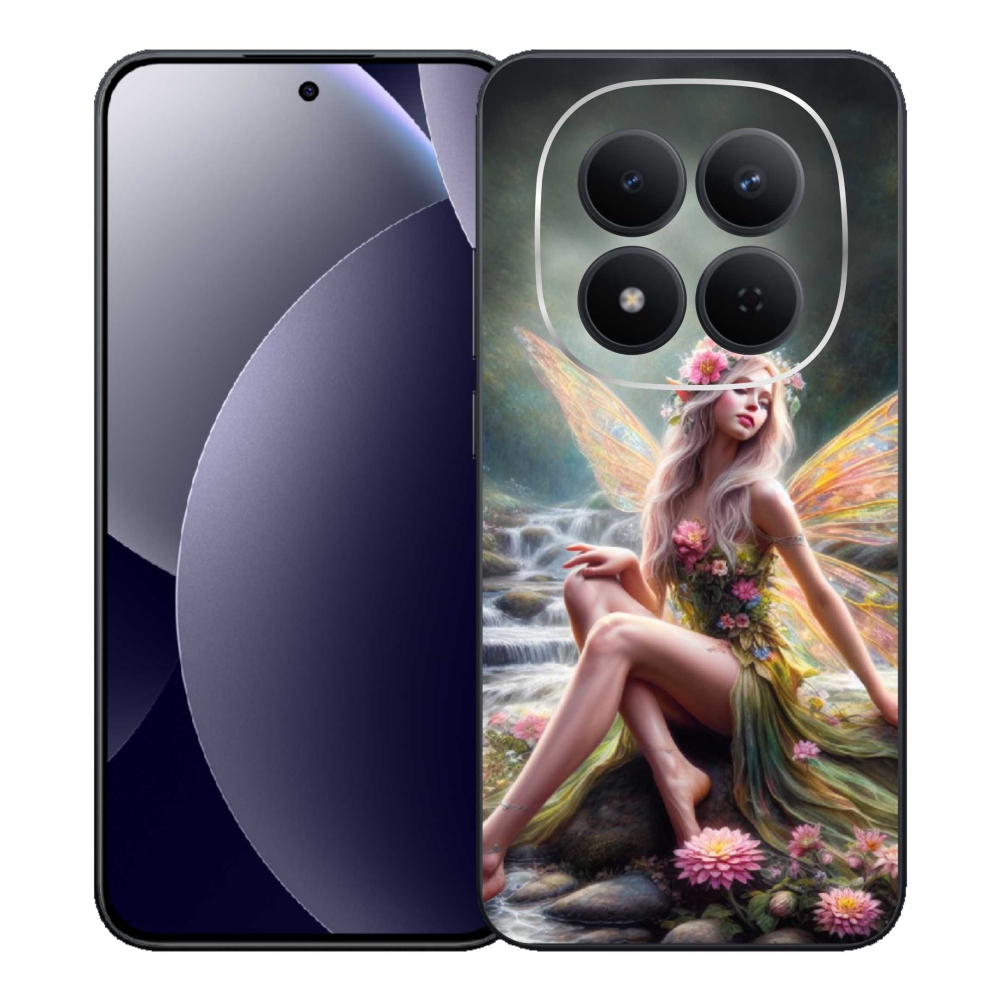 Gélový kryt mmCase na Xiaomi Redmi Note 15 Pro 5G - motýlia žena 1