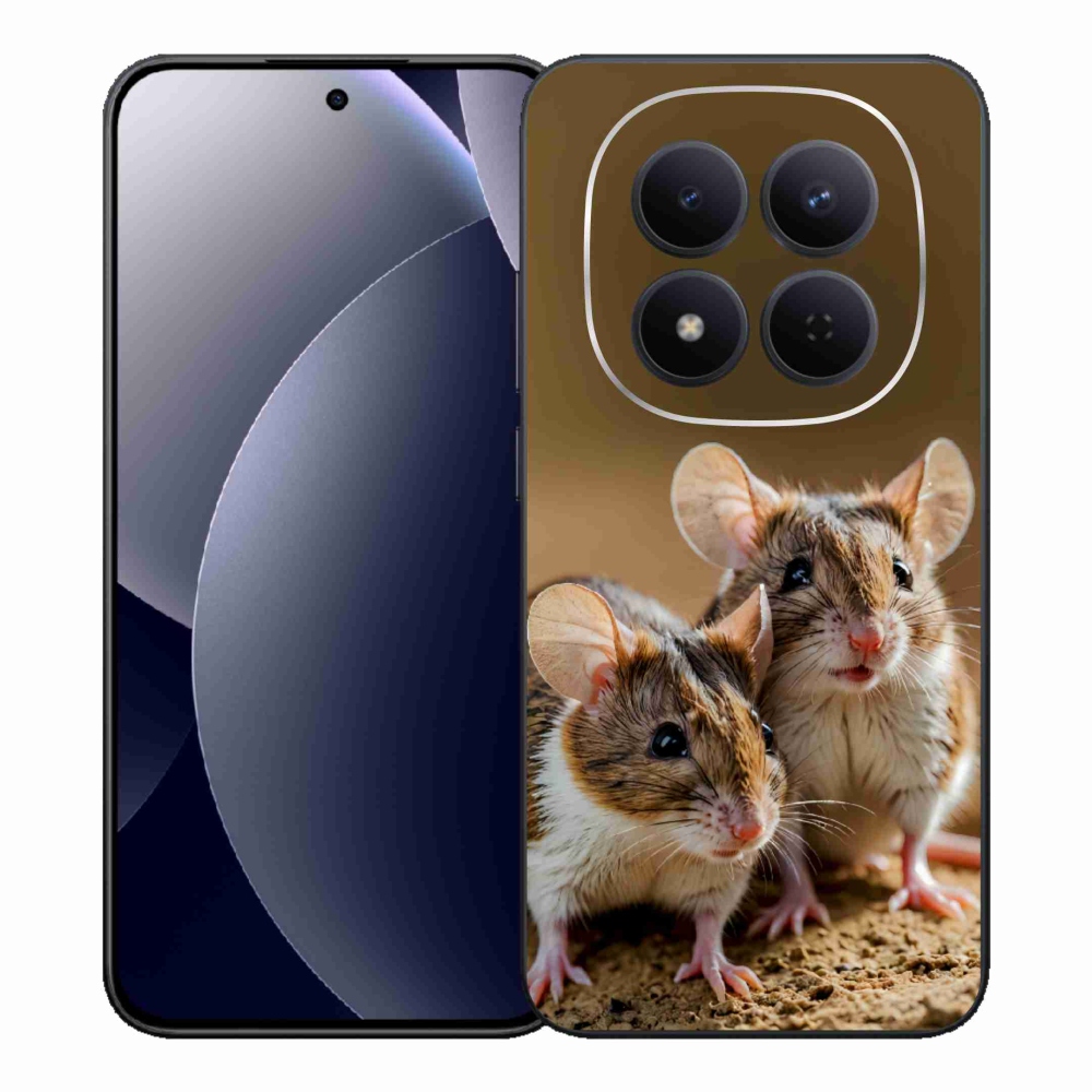 Gélový kryt mmCase na Xiaomi Redmi Note 15 Pro 5G - myší duo