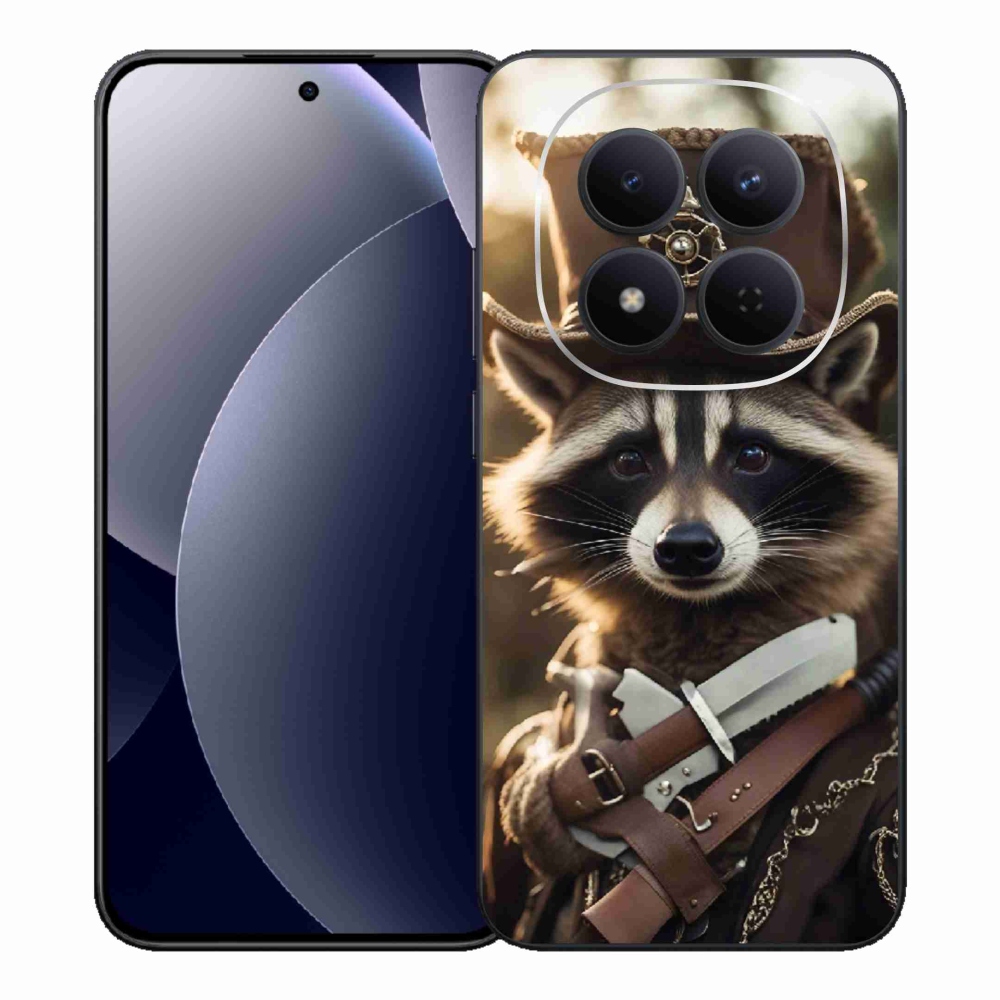 Gélový kryt mmCase na Xiaomi Redmi Note 15 Pro 5G - mýval v uniforme