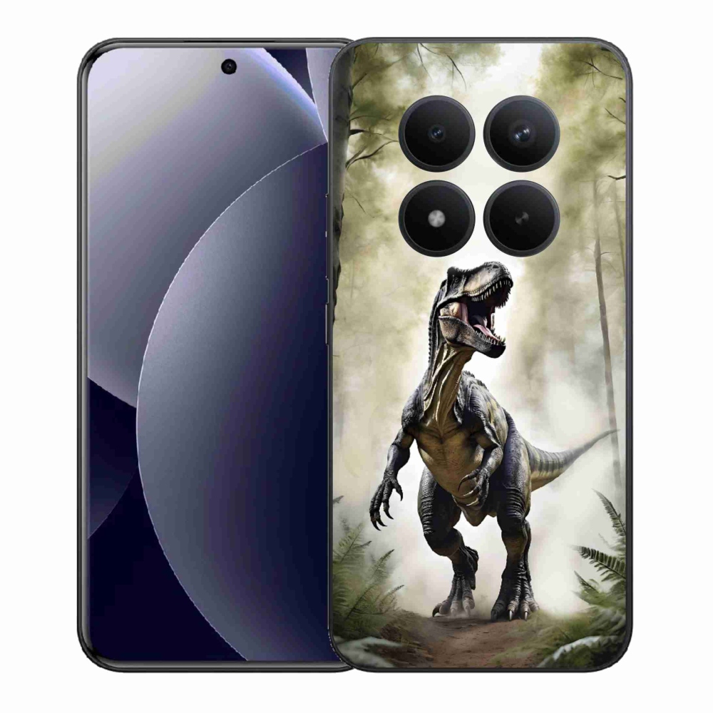 Gélový kryt mmCase na Xiaomi Redmi Note 15 Pro+ 5G - naštvaný T-Rex