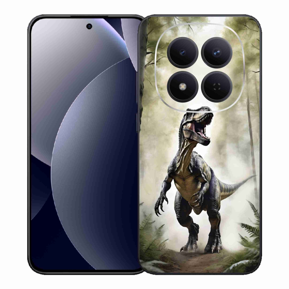 Gélový kryt mmCase na Xiaomi Redmi Note 15 Pro 5G - naštvaný T-Rex