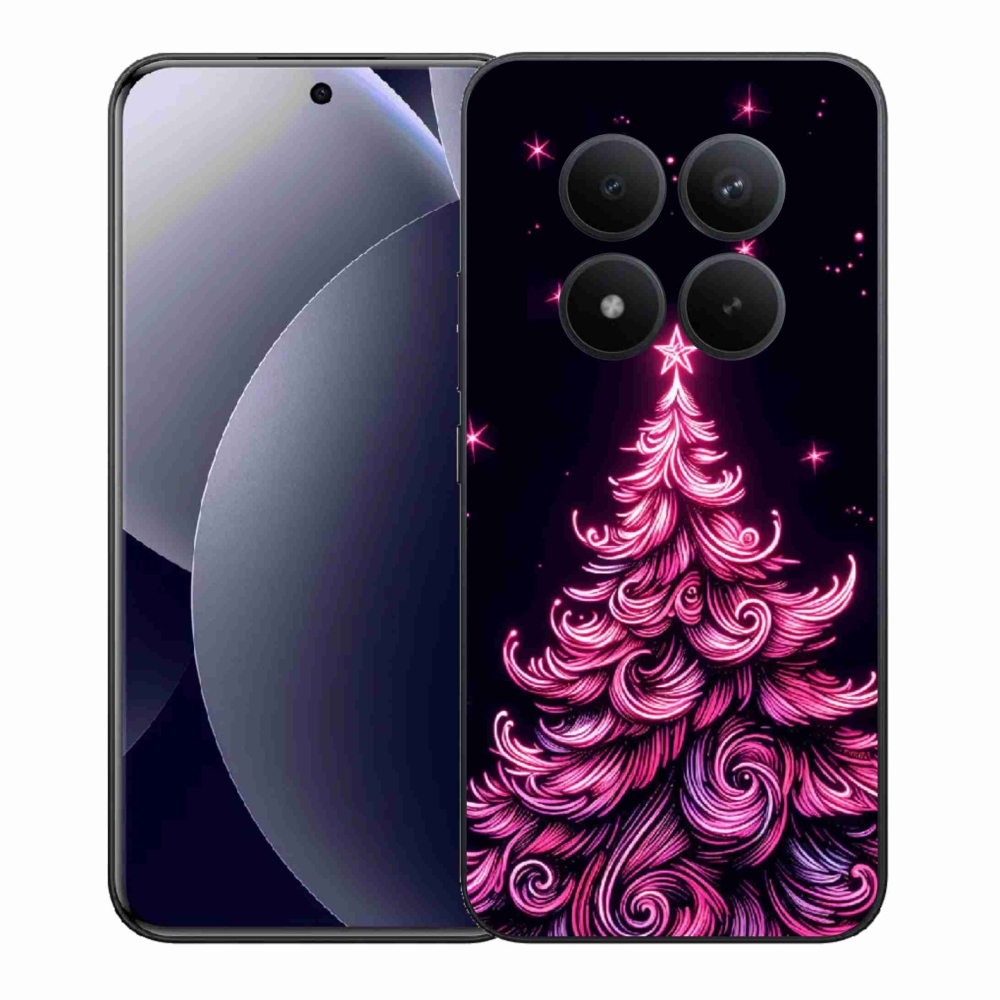 Gélový kryt mmCase na Xiaomi Redmi Note 15 Pro+ 5G/Xiaomi Poco M8 Pro 5G - neónový vianočný stromček 2