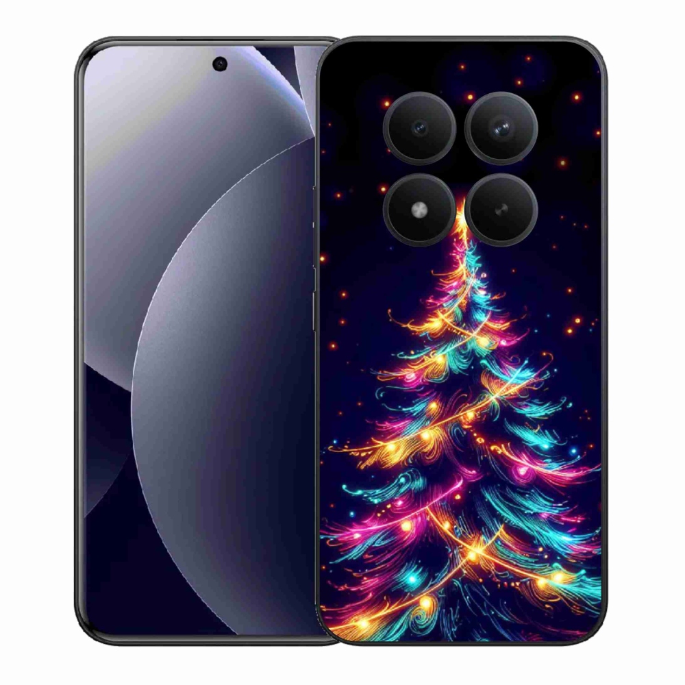 Gélový kryt mmCase na Xiaomi Redmi Note 15 Pro+ 5G/Xiaomi Poco M8 Pro 5G - neónový vianočný stromček