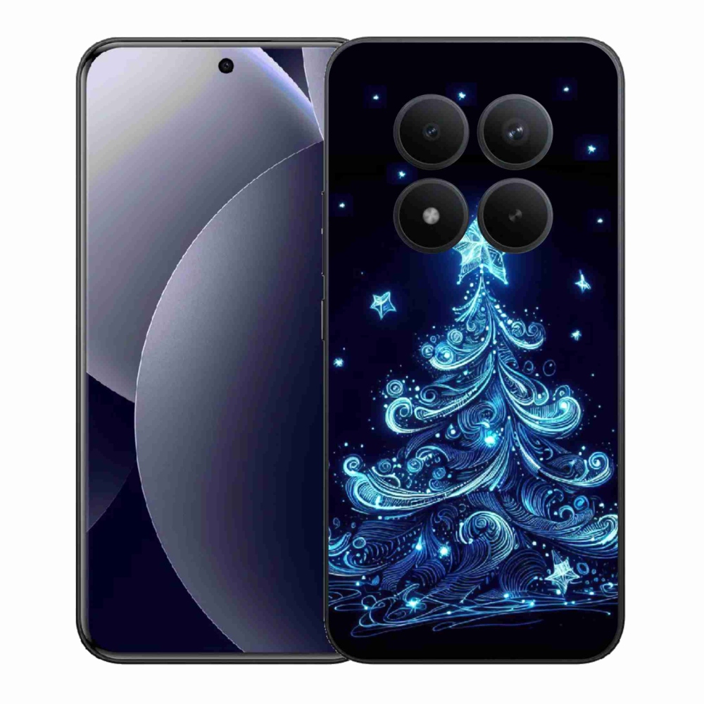 Gélový kryt mmCase na Xiaomi Redmi Note 15 Pro+ 5G/Xiaomi Poco M8 Pro 5G - neónový vianočný stromček 4