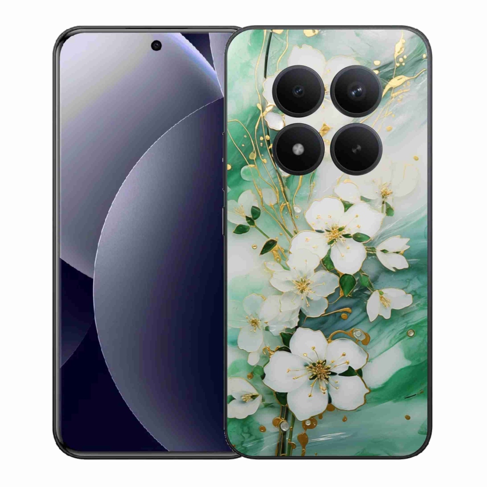 Gélový kryt mmCase na Xiaomi Redmi Note 15 Pro+ 5G/Xiaomi Poco M8 Pro 5G - nežné kvety