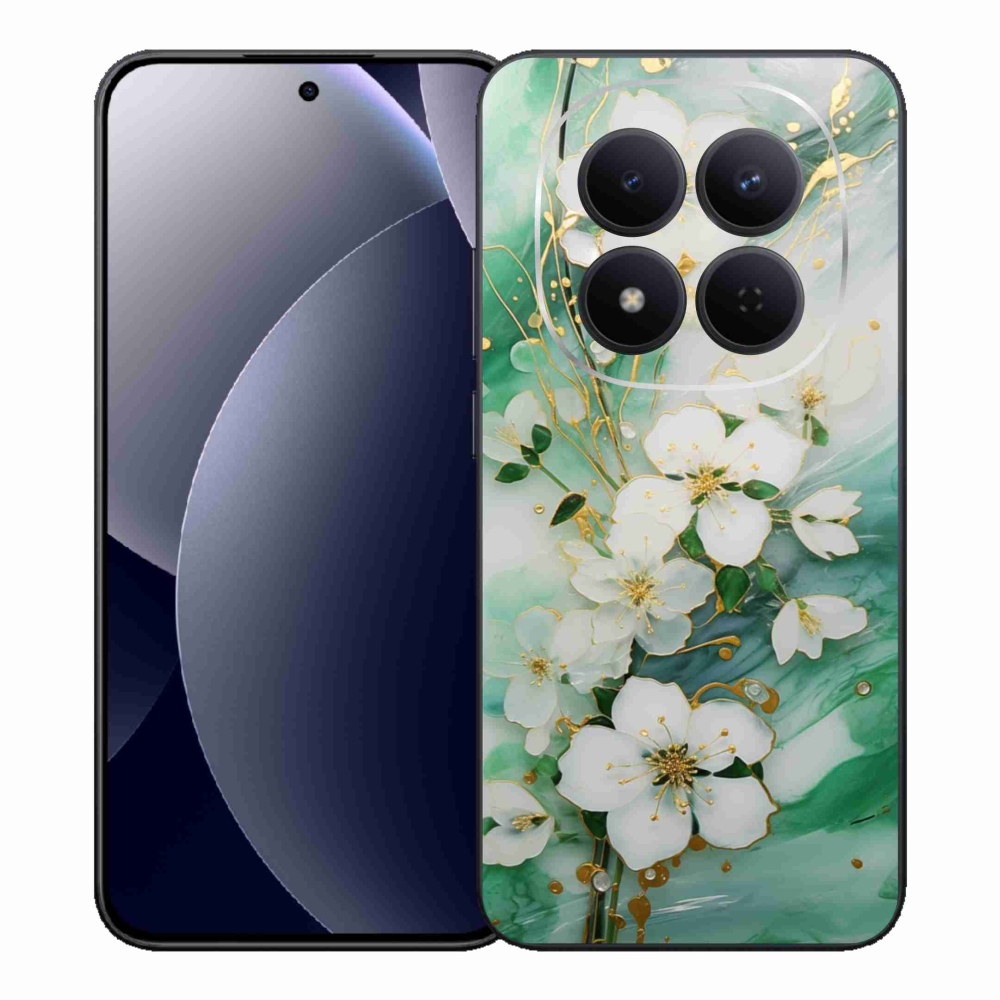 Gélový kryt mmCase na Xiaomi Redmi Note 15 Pro 5G - nežné kvety