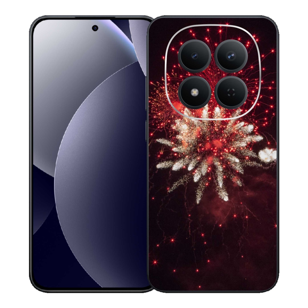 Gélový kryt mmCase na Xiaomi Redmi Note 15 Pro 5G - ohňostroj
