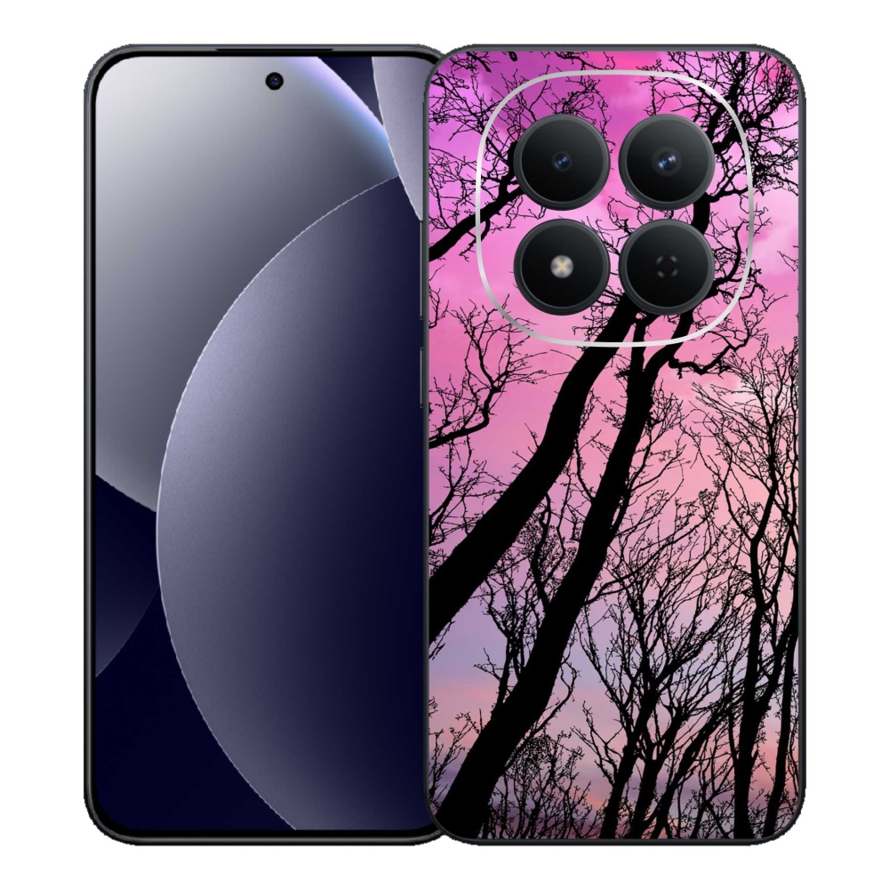 Gélový kryt mmCase na Xiaomi Redmi Note 15 Pro 5G - opadané stromy