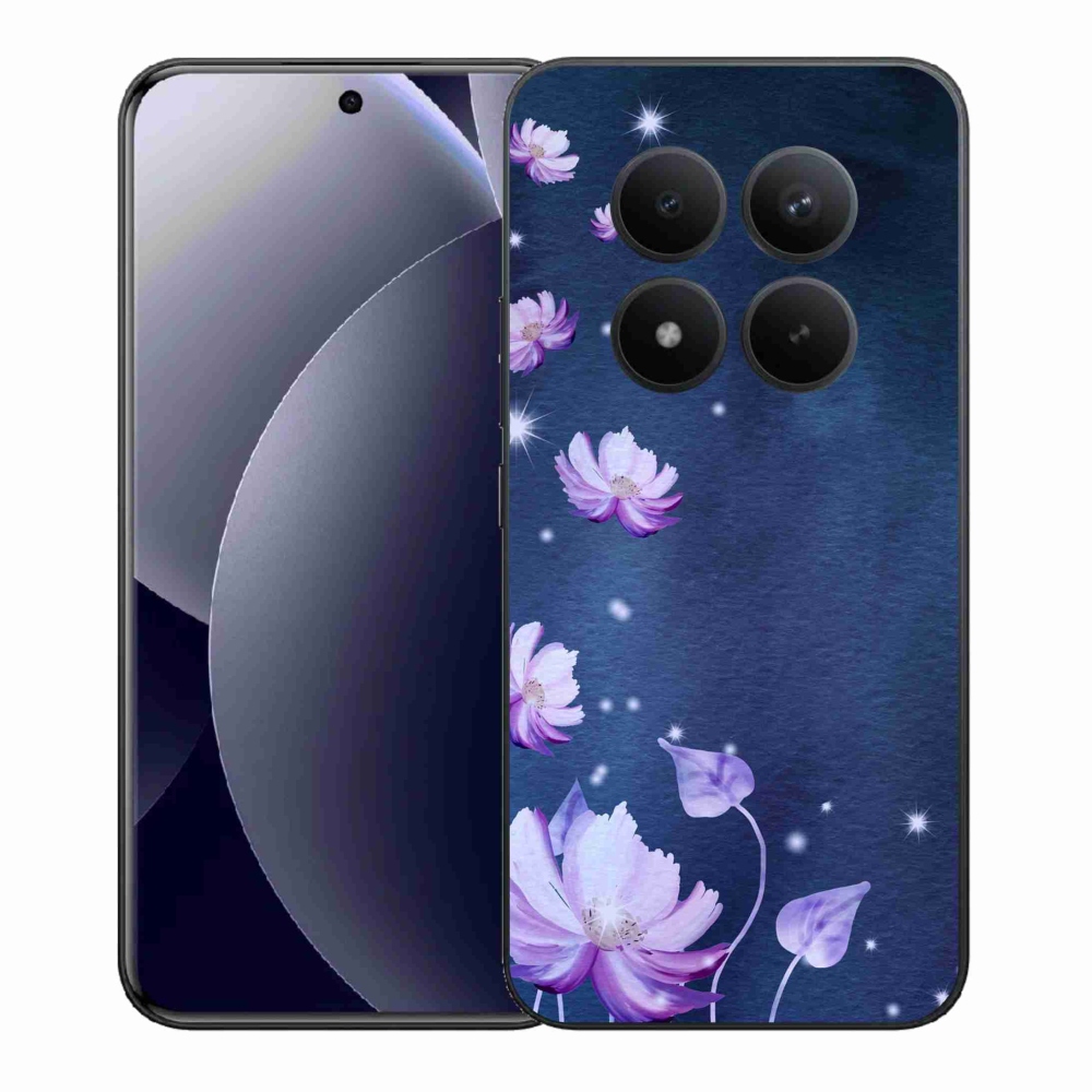 Gélový kryt mmCase na Xiaomi Redmi Note 15 Pro+ 5G/Xiaomi Poco M8 Pro 5G - padajúce kvety