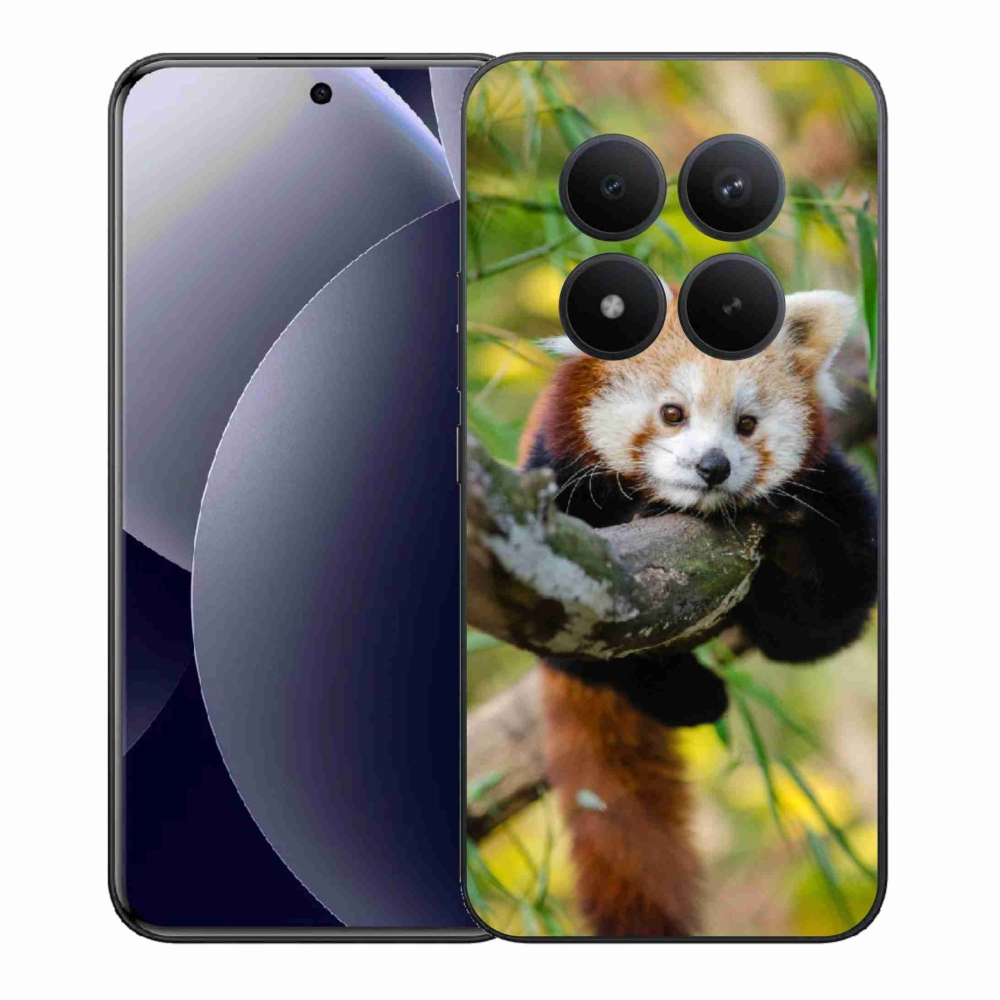 Gélový kryt mmCase na Xiaomi Redmi Note 15 Pro+ 5G/Xiaomi Poco M8 Pro 5G - panda červená