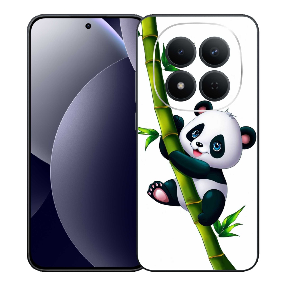 Gélový kryt mmCase na Xiaomi Redmi Note 15 Pro 5G - panda na bambuse