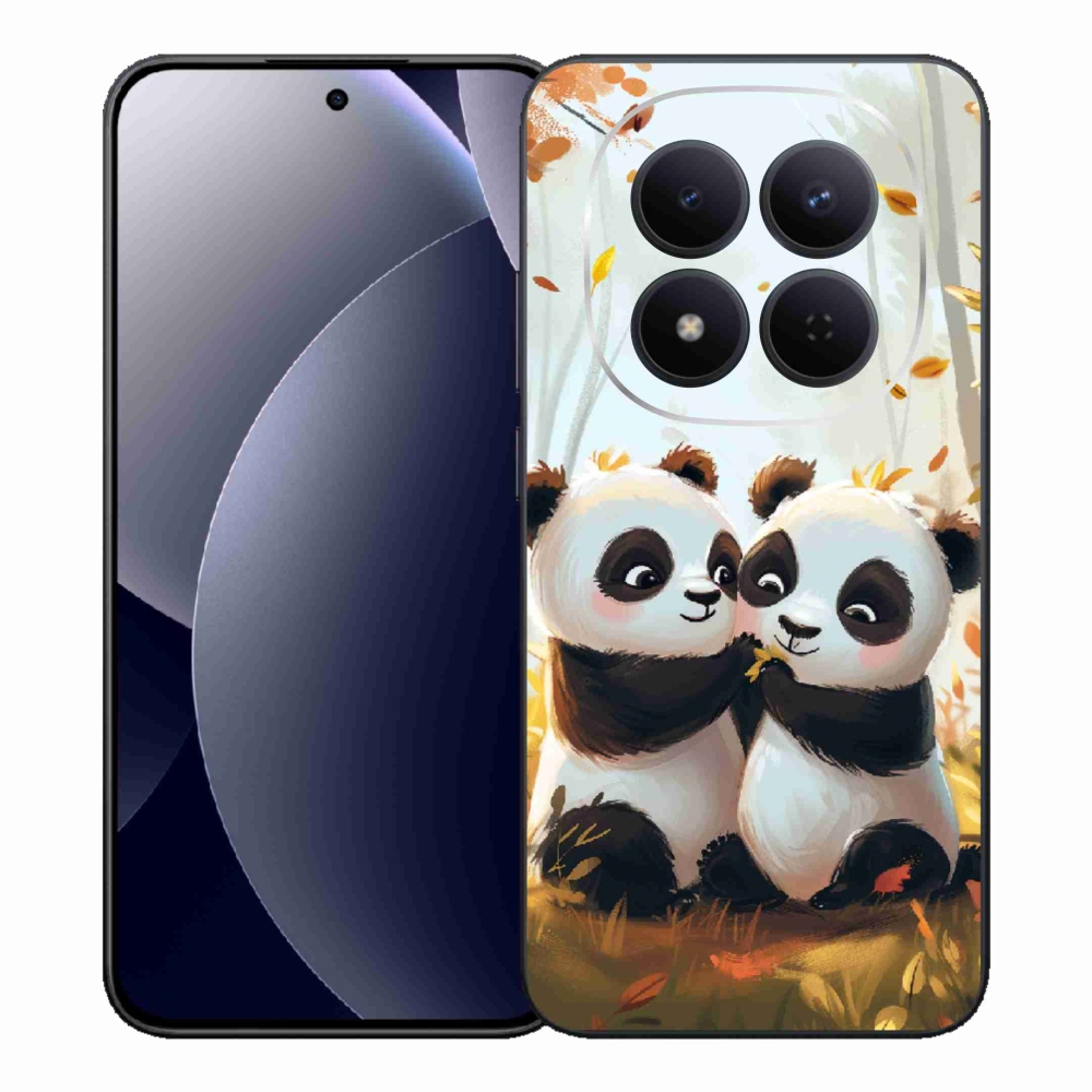Gélový kryt mmCase na Xiaomi Redmi Note 15 Pro 5G - pandy