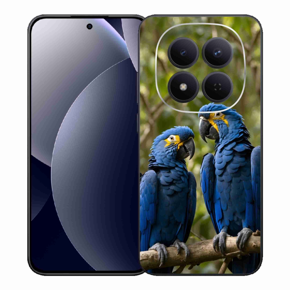 Gélový kryt mmCase na Xiaomi Redmi Note 15 Pro 5G - papagájové duo