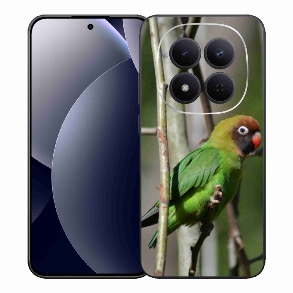 Gélový kryt mmCase na Xiaomi Redmi Note 15 Pro 5G - papagáj agapornis