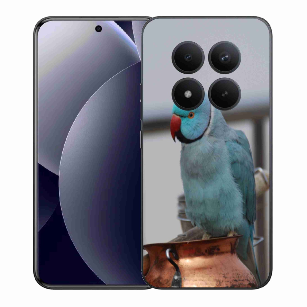 Gélový kryt mmCase na Xiaomi Redmi Note 15 Pro+ 5G/Xiaomi Poco M8 Pro 5G - papagáj alexander modrý